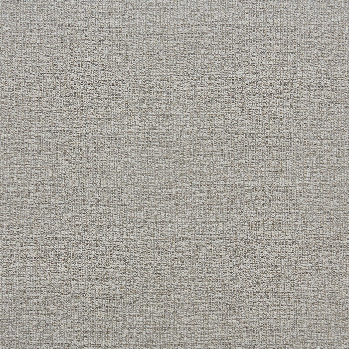 Lit plateforme rembourré Luka en tissu de polyester gris, moderne – format grand lit