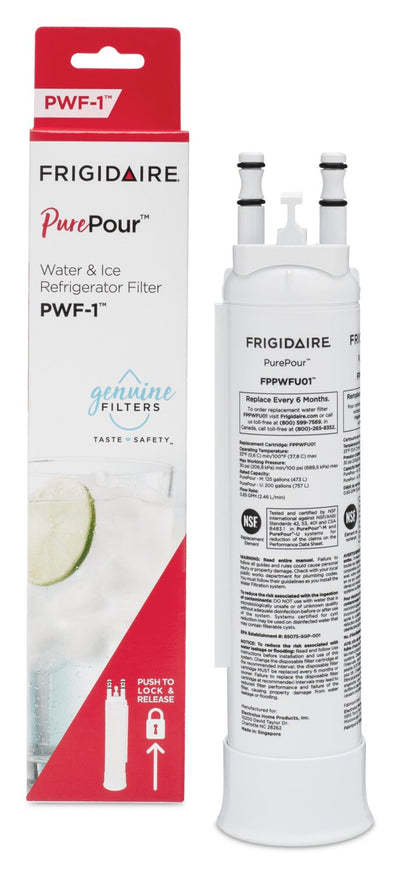 Frigidaire PurePour Water and Ice Refrigerator Filter - FPPWFU01 | Filtre à eau et à glaçons PurePour de Frigidaire pour réfrigérateur – FPPWFU01