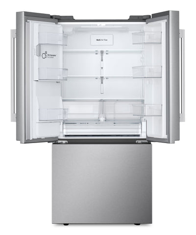 LG 33" 25 Cu. Ft. French-Door Standard-Depth Refrigerator - Stainless Steel - LF25H6330S | Réfrigérateur LG de 33 po et de 25 pi³ de profondeur standard à portes françaises - acier inoxydable - LF25H6330S | LF25H63S