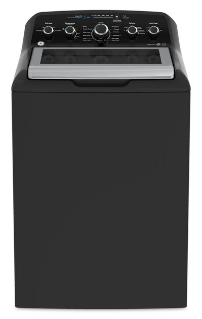 GE 4.9 Cu. Ft. Top Load Agitator Washer - Diamond Grey - GTW491BMRDG | Laveuse GE à chargement par le haut de 4,9 pi³ avec agitateur - gris diamant - GTW491BMRDG