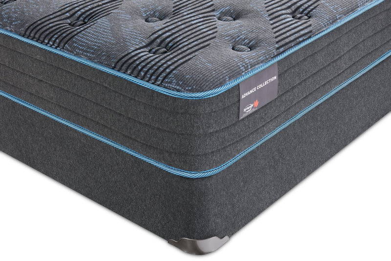 Ensemble matelas ferme à plateau régulier Advance Ultra de Springwall pour lit simple 