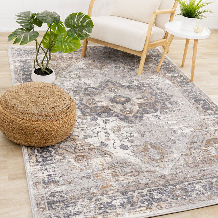 Carpette Blanche - 5 pi x 8 pi