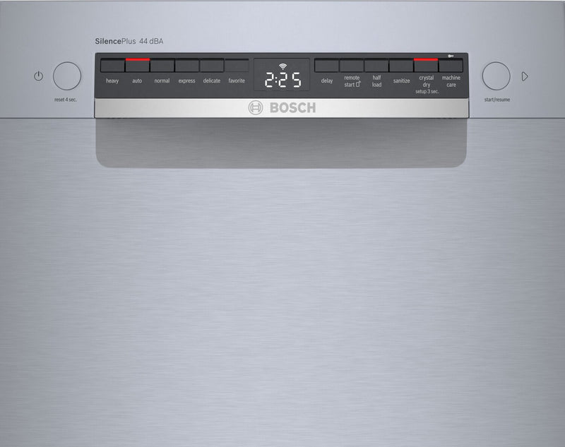 Lave-vaisselle intelligent Bosch de série 800 de 18 po avec PrecisionWashMD et 3e panier - SPE68C75UC