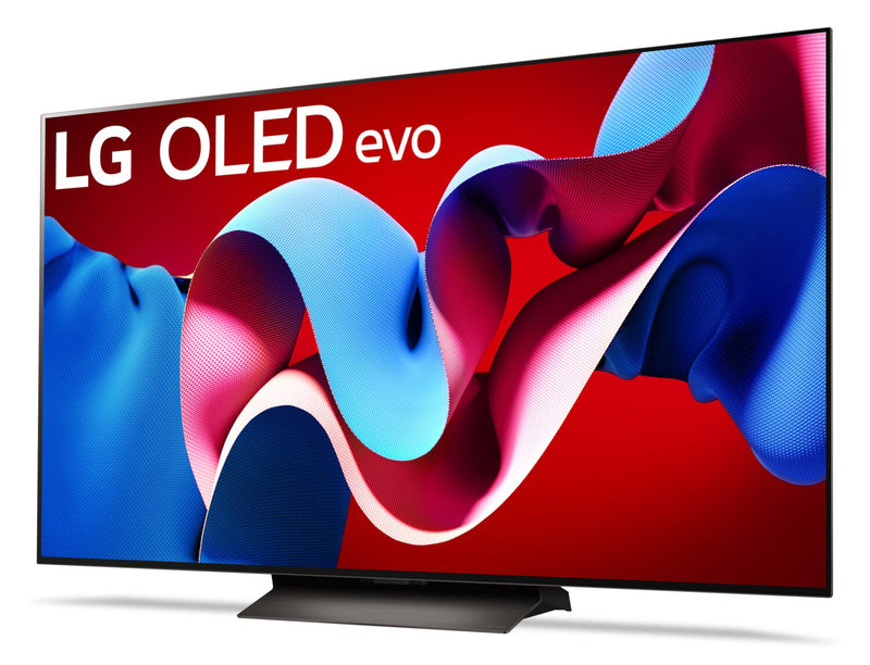 Téléviseur intelligent DELO evo LG 4K de 77 po à 120 Hz avec HDR10, webOS et FreeSyncMC AMD (OLED77C4PUA)
