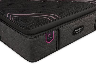 Beautyrest Black Signature Orchid Euro Pillowtop Twin XL Mattress | Matelas à Euro-plateau épais Orchid Signature de Beautyrest BlackMD pour lit simple très long