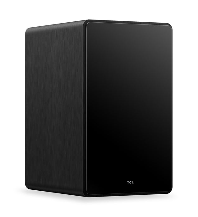 Barre de son pour cinéma maison de série Q à 7.1.4 canaux TCL avec caisson d'extrêmes graves sans fil et haut-parleurs ambiophoniques (Q85H)