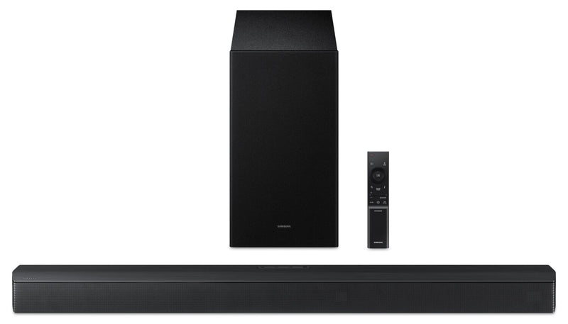 Barre de son de 370 W à 3.1 canaux HW-B650F de Samsung et caisson d’extrêmes graves sans fil