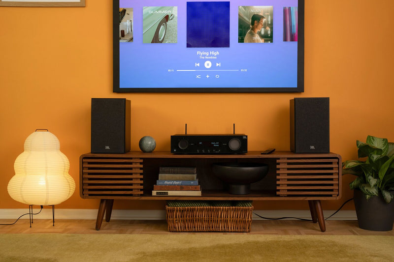 Paire de haut-parleurs d’étagère JBL Stage 250B de 5,25 po avec conception à 2 voies (JBL250BBLK)