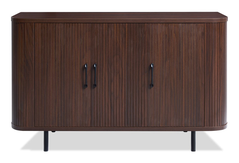 Armoire décorative Carlene de 47 po - noyer foncé 
