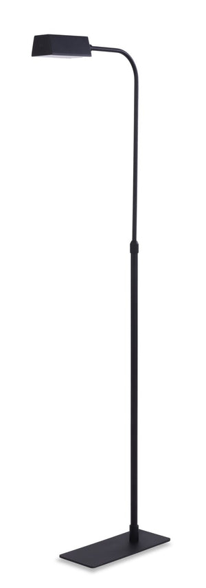 Lampe à pied à DEL Beacon de 52 po noir mat