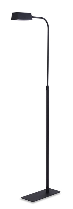 Lampe à pied à DEL Beacon de 52 po noir mat