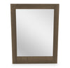 ["Miroir de commode de chambre à coucher Aida, fabriqué au Canada - brun"]