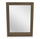 ["Miroir de commode de chambre à coucher Aida, fabriqué au Canada - brun"]
