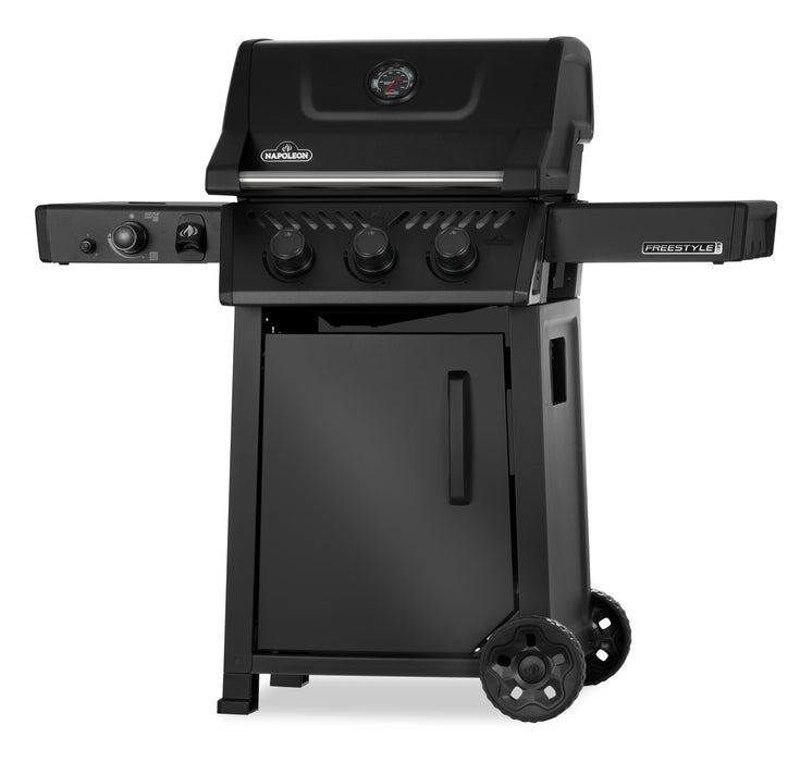 Barbecue à gaz propane 365 de Napoleon de 43 000 BTU avec brûleur latéral infrarouge - FP365DSIBPMK-1