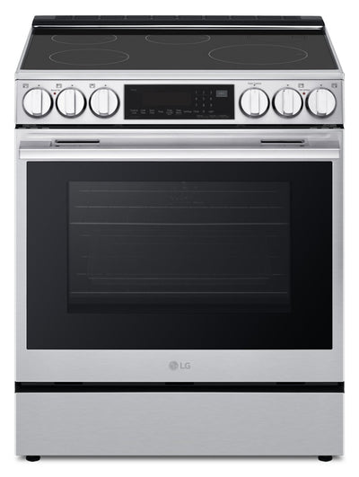 LG 6.3 Cu. Ft. Smart Induction Slide-In Range with Air Fry - LSIL6336XE | Cuisinière induction encastrée intelligente LG de 6,3 pi3 avec friture à air - LSIL6336XE