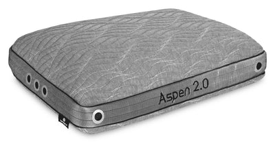 BEDGEAR Aspen 2.0 Performance Pillow - Back Sleeper | Oreiller Aspen 2.0 Performance de Bedgear - pour dormeur sur le dos | 2ASPNPLW