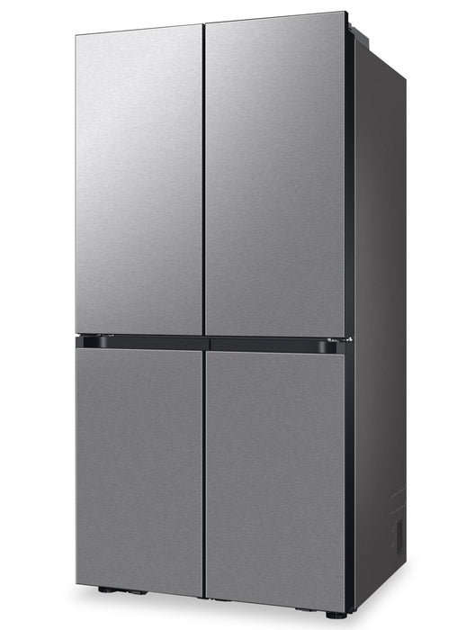 Réfrigérateur BESPOKE Samsung de 29 pi³ et de 36 po à 4 portes FlexMC avec zone de boissons Beverage CenterMC - acier inoxydable - RF29DB9600QLAA