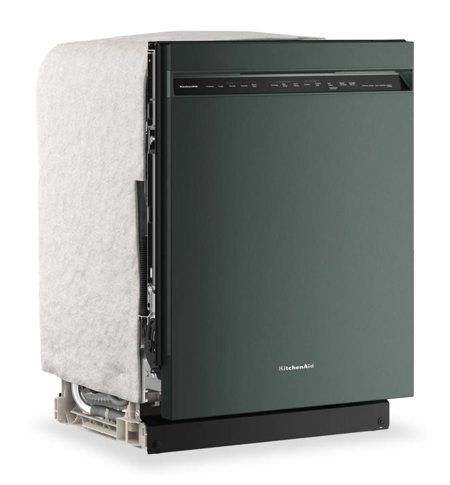 Lave-vaisselle KitchenAid de 24 po et de 44 dBA avec troisième panier 360° Max JetsMC - genièvre - KDFS424SJP 