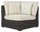 Fauteuil en coin Halifax pour la terrasse