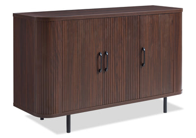 Carlene 47" Accent Cabinet – Dark Walnut  | Armoire décorative Carlene de 47 po - noyer foncé