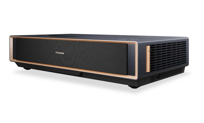 Projecteur laser intelligent HISENSE PT1 à ultra courte portée 4K de 80 po à 150 po avec Google TVMC (PT1)