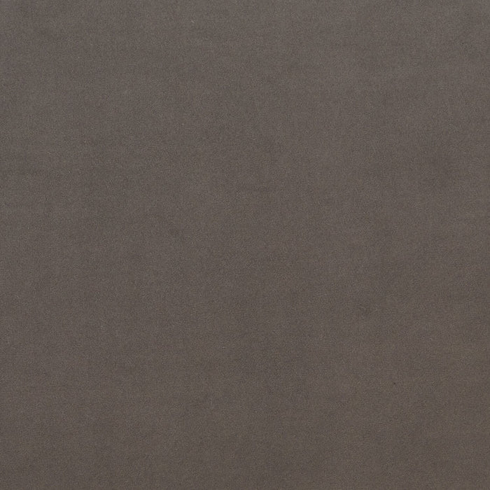 Lit plateforme rembourré Mave en tissu de velours gris - format très grand lit