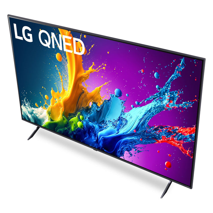 Téléviseur intelligent NanoCell LG 4K de 55 po à 60 Hz avec boîtes quantiques et HDR10 (55QNED80TUC)