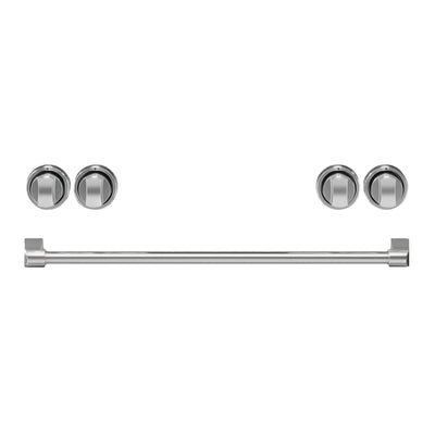 Thor Kitchen Handle and Knob Set for 30” Range in Stainless Steel - CKA-RG30-SS | Ensemble de poignées et de boutons Thor Kitchen en acier inoxydable pour cuisinière de 30 po - CKA-RG30-SS | RG30KSSS