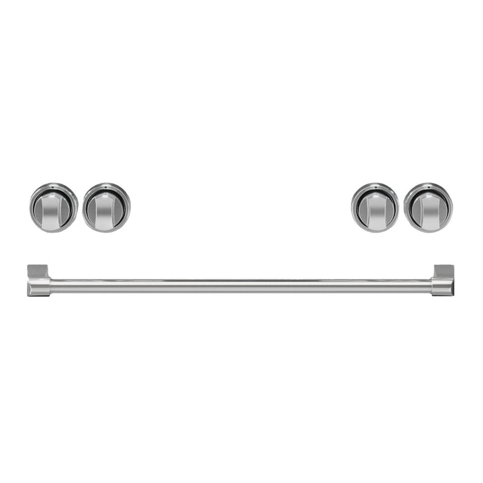 Ensemble de poignées et de boutons Thor Kitchen en acier inoxydable pour cuisinière de 30 po - CKA-RG30-SS