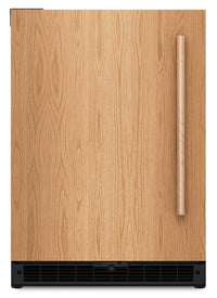 Refroidisseur à boissons KitchenAid de 24 po avec grilles à devant en bois - à panneau personnalisable - KUBL524SPA