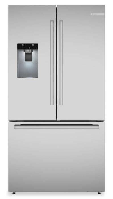 Réfrigérateur Bosch Série 500 de 36 po et de 26 pi3 à portes françaises - Acier inoxydable  - B36FD52SNS