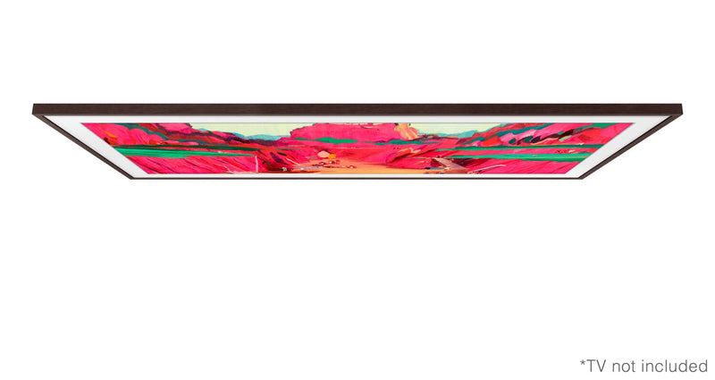 Cadre décoratif personnalisable pour téléviseur The Frame Pro de 75 po de Samsung - brun moderne