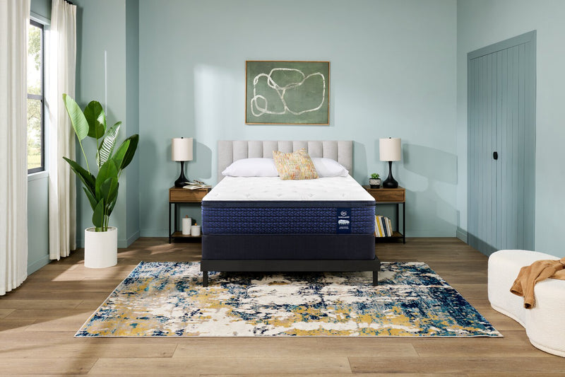 Matelas ferme à Euro-plateau Stonehaven Vanguard de Serta pour lit simple très long 