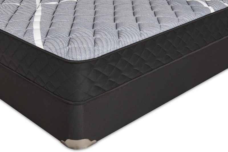 Ensemble Matelas ferme à plateau régulier dans une boîte White Birch de Springwall pour grand lit