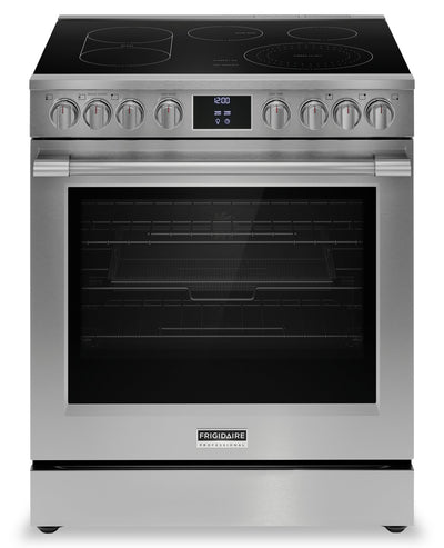 Frigidaire Professional 6.2 Cu. Ft. Electric Range With Total Convection and Air Fry - Smudge-Proof®… | Cuisinière électrique Frigidaire Professional de 6,2 pi³ avec convection totale et friture à air - a…