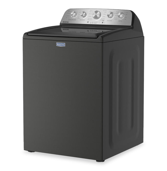 Laveuse à chargement par le haut 5,5 pi³ avec Animal Pet Pro et sécheuse électrique Animal Pet Pro 7,0 pi³ de Maytag - noir volcan