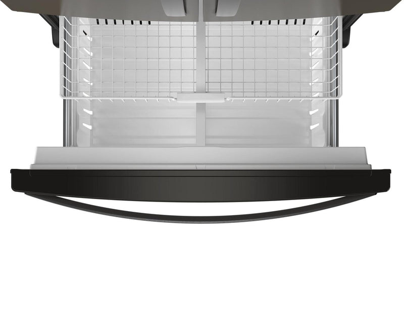 Réfrigérateur Whirlpool de 36 po et de 25 pi³ à portes françaises avec distributeur d’eau et de glaçons - WRFF3436RV