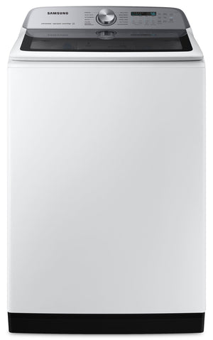 Laveuse intelligente Samsung à chargement par le haut de 6 pi3 avec lavage Super Speed - blanche - WA52DG5500AWUS