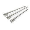 Trousse de poignées KitchenAid 3 pièces pour réfrigérateur encastré à portes françaises - acier inoxydable - W11777177