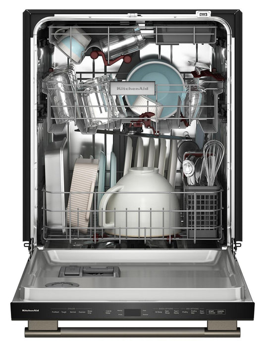 Lave-vaisselle KitchenAid de 24 po et de 44 dBA avec troisième panier 360° Max JetsMC - minerai noir - KDTS724SBE