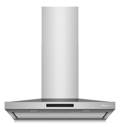 KitchenAid 36" Wall-Mount 4-Speed Canopy Range Hood – Stainless Steel - KVWC736SSS | Hotte de cuisinière murale KitchenAid de 36 po de style auvent à 4 vitesses - acier inoxydable - KVWC736SSS