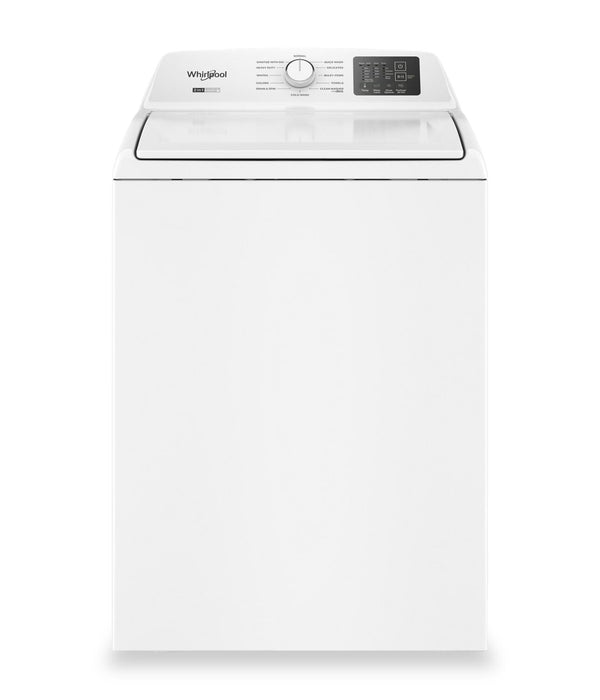 Laveuse à chargement par le haut 4,8 pi3 et sécheuse électrique 7 pi3 avec détection automatique de Whirlpool - blanches