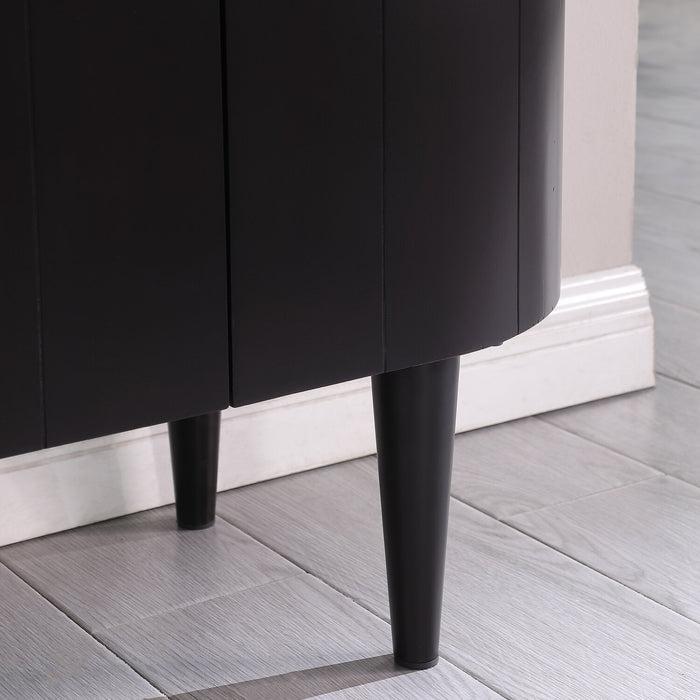 Armoire Vance de Kort & Co. de 55 po - noir mat