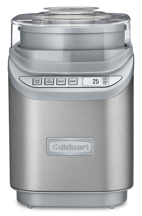 Sorbetière à yogourt glacé, à crème glacée, à gelato et à sorbet Gelateria de Cuisinart - ICE-70C