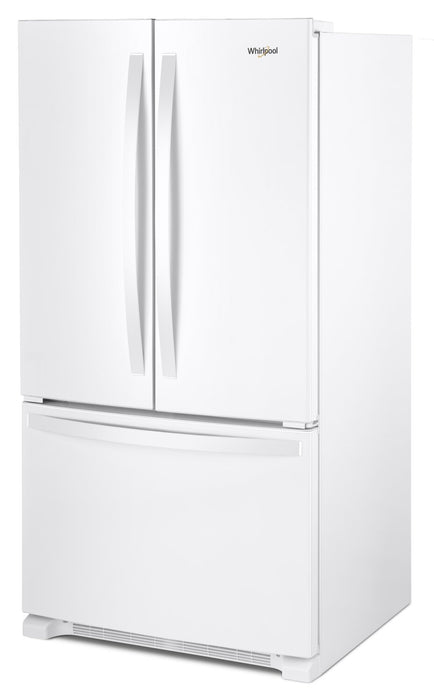 Réfrigérateur Whirlpool de 36 po et de 25 pi³ à portes françaises avec distributeur d’eau interne - WRFF3236RW