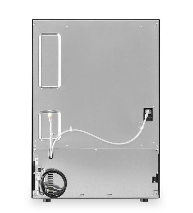 Tiroir réfrigérateur-congélateur double KitchenAid de 5,7 pi³ et de 24 po sous le comptoir - acier inoxydable - KUCT524SSB