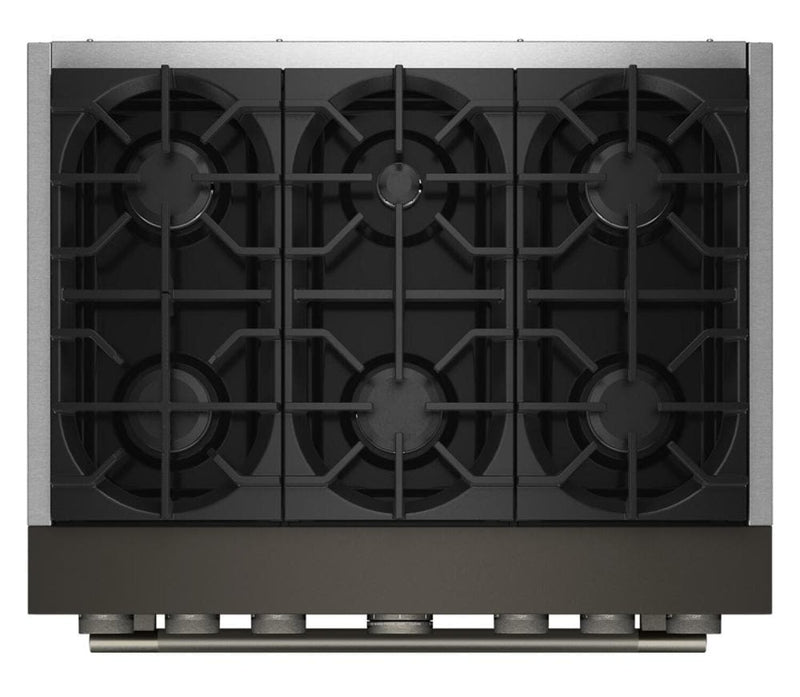 Cuisinière hybride KitchenAid de 5,1 pi3 avec friture à air sans préchauffage - minerai noir - KFDS936SBE
