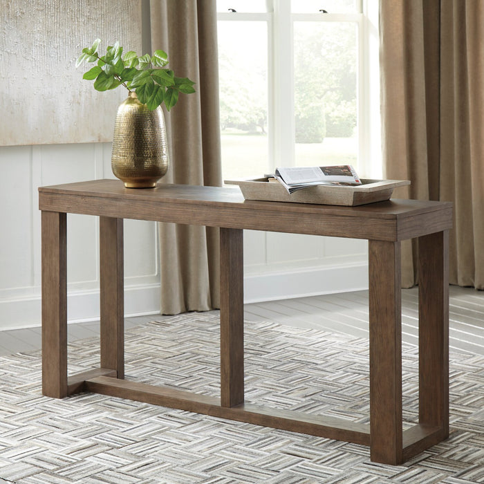 Table de salon Jasper de 64 po - brun-gris