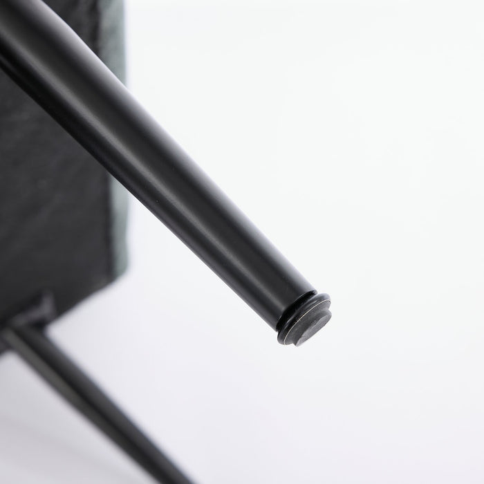 Fauteuil d’appoint Arlo de 29,5 po en tissu d’apparence lin - vert