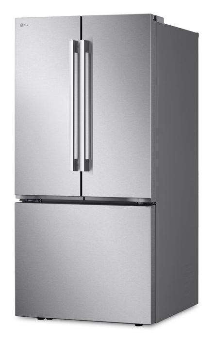 Réfrigérateur LG de 25 pi3 et de 33 po de profondeur standard à portes françaises - acier inoxydable - LF25H6200S